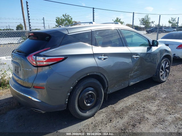 Nissan Murano Platinum 2015 5N1AZ2MG9FN206017 Image 4
