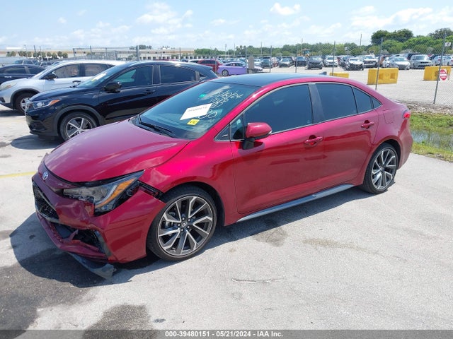 Toyota COROLLA SE 2022 5YFS4MCE6NP107580 Image 2