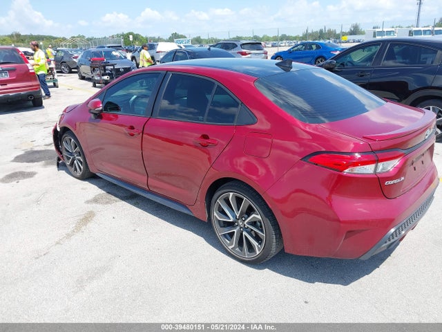 Toyota COROLLA SE 2022 5YFS4MCE6NP107580 Image 3