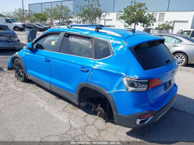 3VVSX7B23NM027467 Volkswagen Taos 1.5t Se
