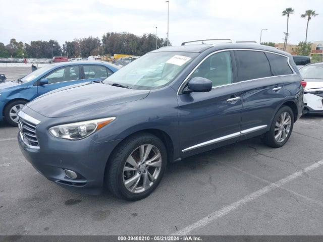 2013 Infiniti Jx35 მანქანა იყიდება აუქციონზე, vin: 5N1AL0MM3DC307428, აუქციონის ნომერი: 39480210