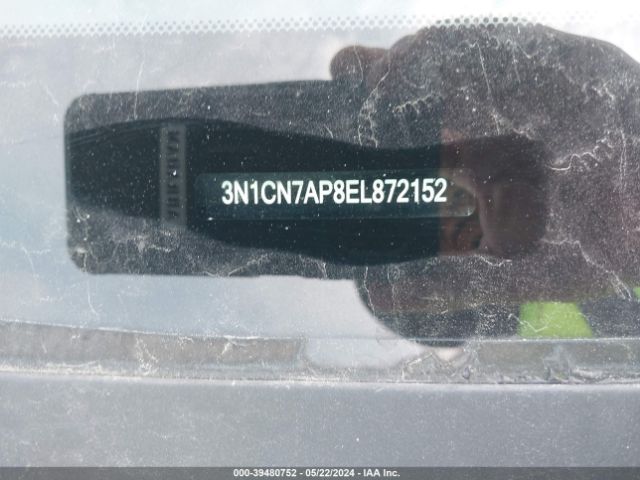3N1CN7AP8EL872152 Nissan Versa 1.6 S/1.6 S+/1.6 Sl/1.6 Sv