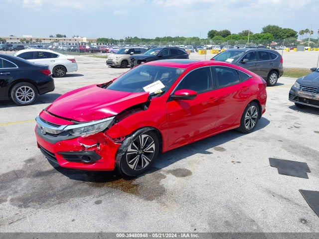 Honda CIVIC EX 2018 2HGFC2F72JH541745 Image 2
