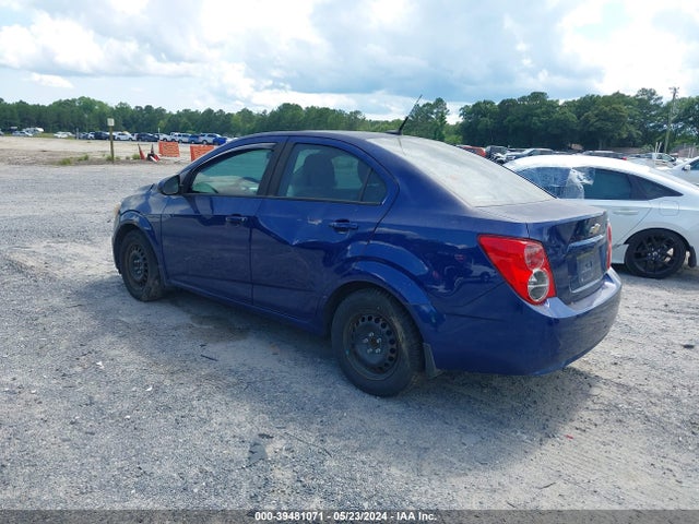 Chevrolet Sonic Ls Auto 2014 1G1JA5SH5E4226769 Image 3