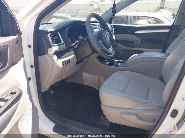Toyota Highlander Le 2018 5TDZARFH8JS039732 Image 5