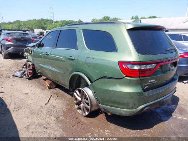 1C4SDJGJ7LC318881 Dodge Durango Srt Awd