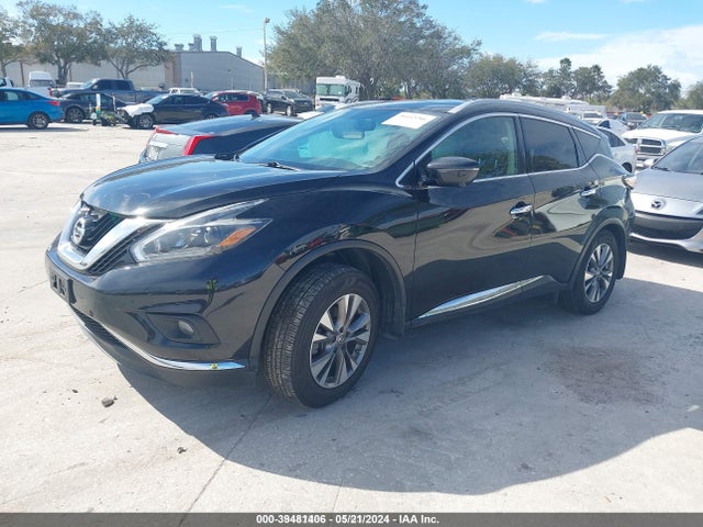 Nissan MURANO SL 2018 5N1AZ2MH7JN200024 Image 2