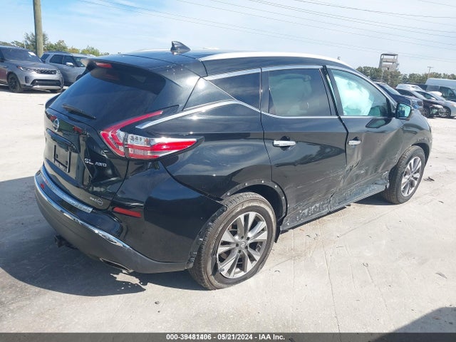 Nissan MURANO SL 2018 5N1AZ2MH7JN200024 Image 4