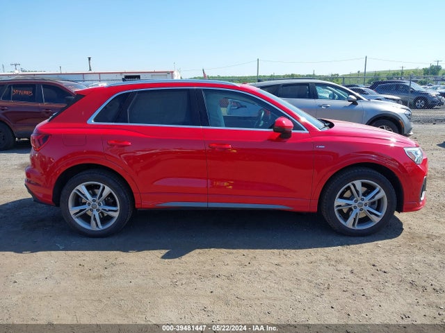 WA1EECF36L1034415 Audi Q3 Premium Plus 45 Tfsi S Line Quattro Tiptronic