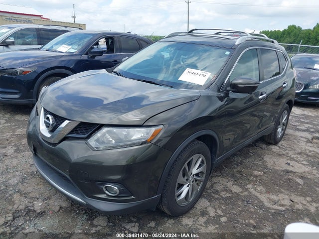 Nissan Rogue Sl 2014 5N1AT2MT0EC835304 Image 2
