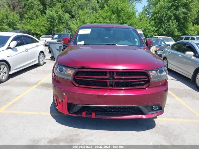 1C4RDJDG8JC330607 Dodge Durango Gt Awd