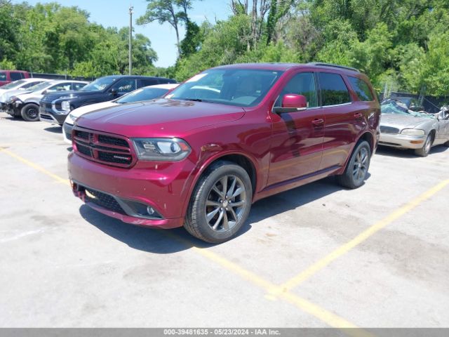 1C4RDJDG8JC330607 Dodge Durango Gt Awd