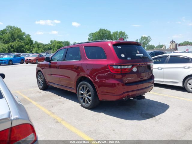 1C4RDJDG8JC330607 Dodge Durango Gt Awd