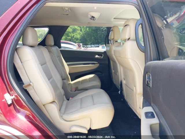 1C4RDJDG8JC330607 Dodge Durango Gt Awd