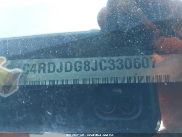 1C4RDJDG8JC330607 Dodge Durango Gt Awd