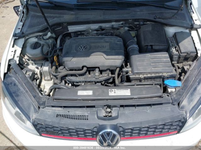 3VW4T7AU8FM063885 Volkswagen Golf Gti 2.0t Autobahn 4-door