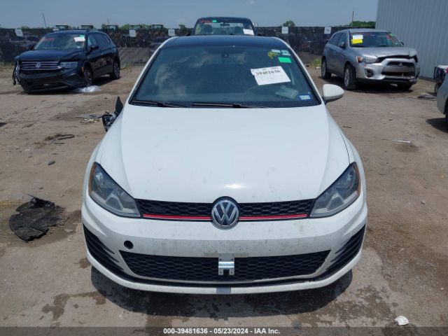 3VW4T7AU8FM063885 Volkswagen Golf Gti 2.0t Autobahn 4-door