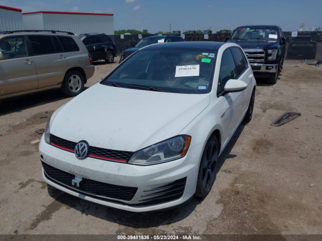 3VW4T7AU8FM063885 Volkswagen Golf Gti 2.0t Autobahn 4-door