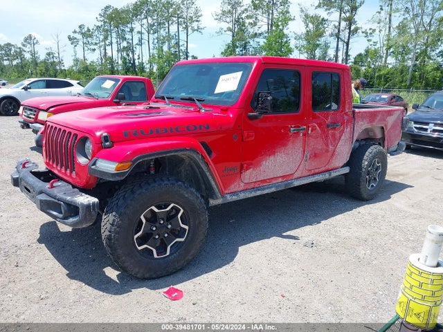 Jeep Gladiator Rubicon 4x4 2021 1C6JJTBG8ML615811 Image 2