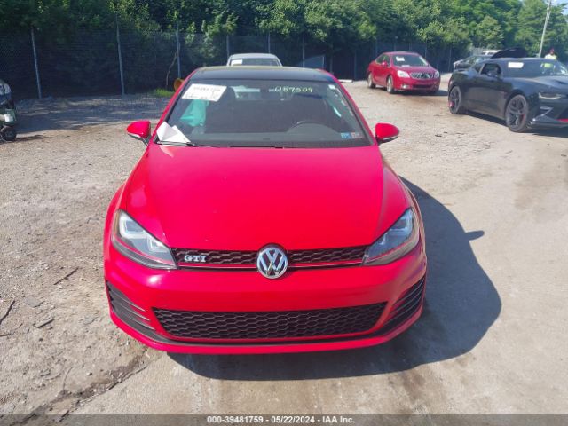 3VW4T7AU0FM089509 Volkswagen Golf Gti 2.0t Se 4-door