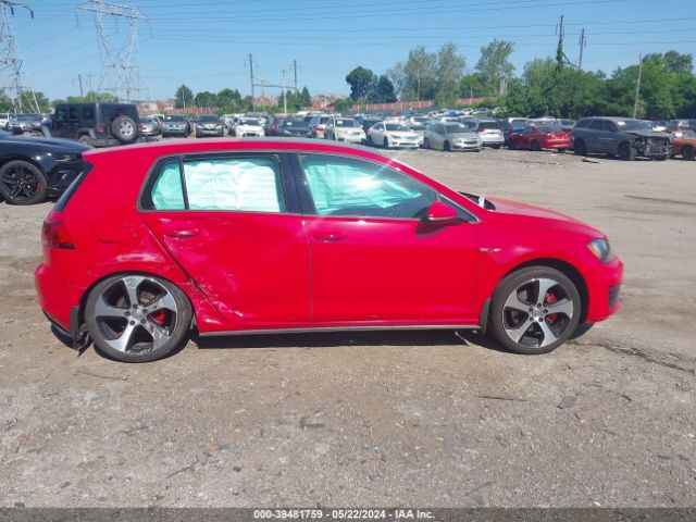 3VW4T7AU0FM089509 Volkswagen Golf Gti 2.0t Se 4-door