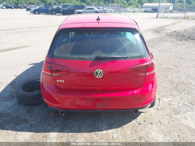 3VW4T7AU0FM089509 Volkswagen Golf Gti 2.0t Se 4-door