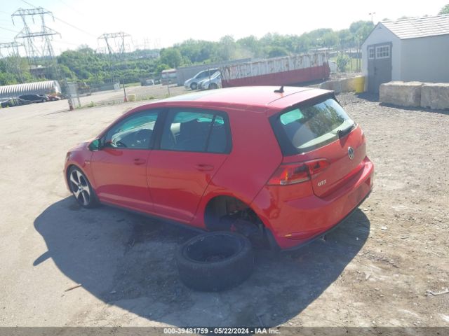 3VW4T7AU0FM089509 Volkswagen Golf Gti 2.0t Se 4-door