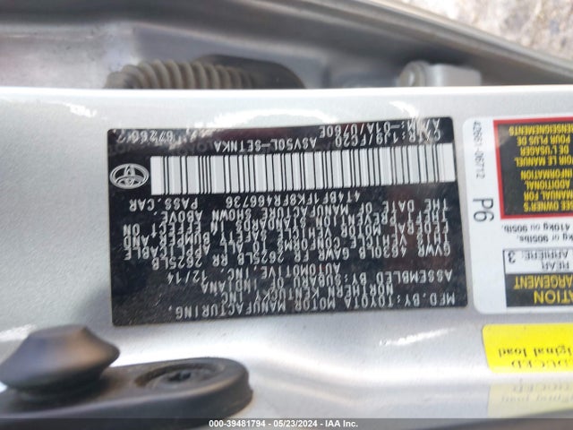 Toyota CAMRY LE 2015 4T4BF1FK8FR466736 Image 9
