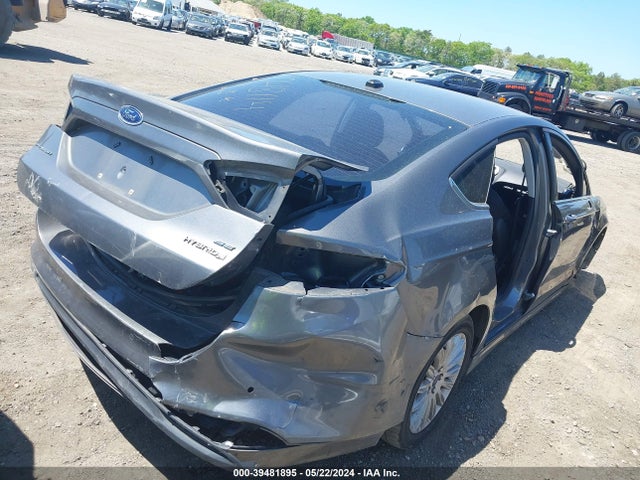 Ford Fusion Hybrid Se 2014 3FA6P0LUXER259645 Image 4