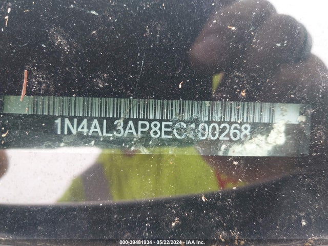 Nissan Altima 2.5 Sv 2014 1N4AL3AP8EC100268 Image 9
