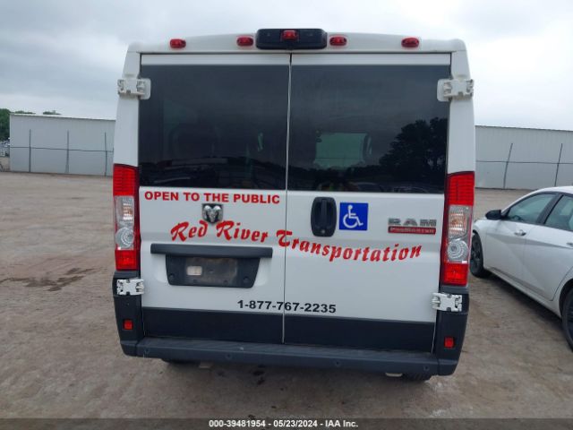 3C6LRVAG2ME553426 RAM Promaster 1500 Low Roof 136 Wb