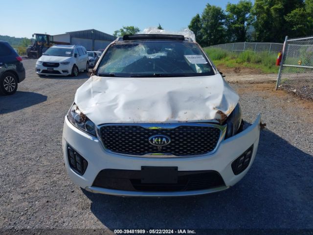 5XYPKDA50JG395268 KIA Sorento 3.3l Sxl