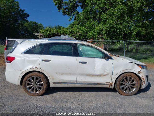 5XYPKDA50JG395268 KIA Sorento 3.3l Sxl