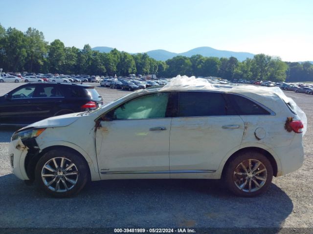5XYPKDA50JG395268 KIA Sorento 3.3l Sxl