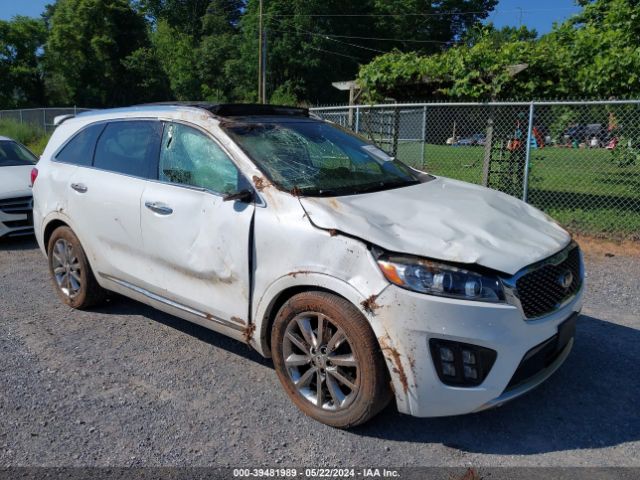 5XYPKDA50JG395268 KIA Sorento 3.3l Sxl