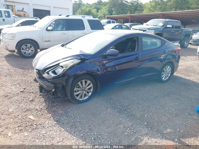 Hyundai ELANTRA SE 2014 5NPDH4AE9EH530733 Image 2