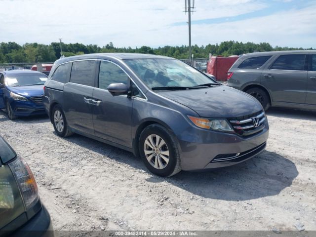 2015 Honda Odyssey Ex-l მანქანა იყიდება აუქციონზე, vin: 5FNRL5H62FB054334, აუქციონის ნომერი: 39482414