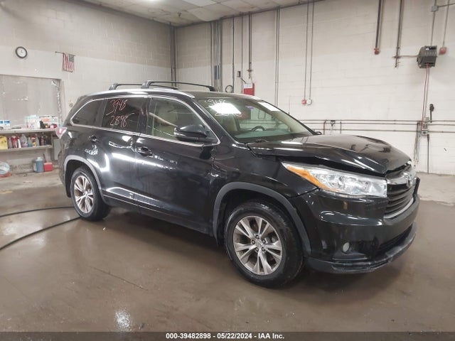 Toyota Highlander Xle V6 2015 5TDJKRFHXFS120197 главное изображение
