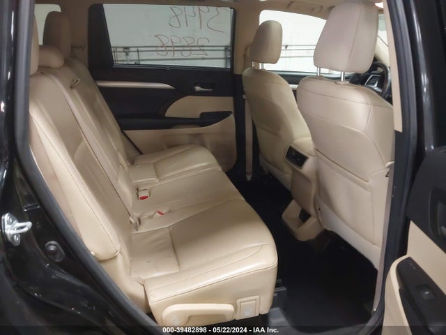 Toyota Highlander Xle V6 2015 5TDJKRFHXFS120197 Image 8