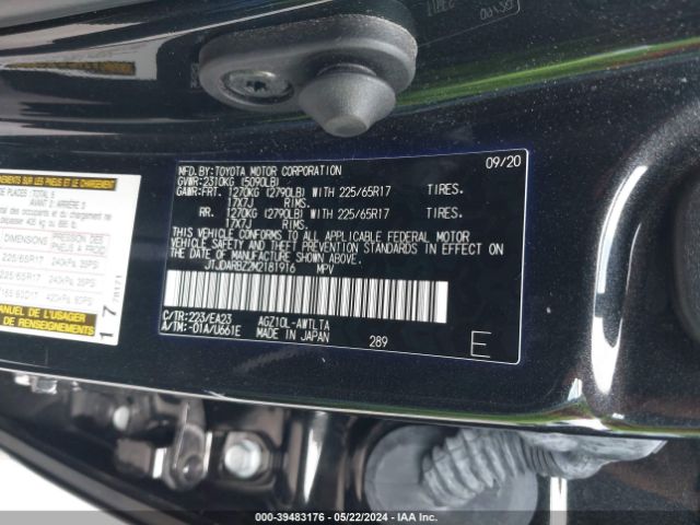 JTJDARBZ2M2181916 Lexus NX 300
