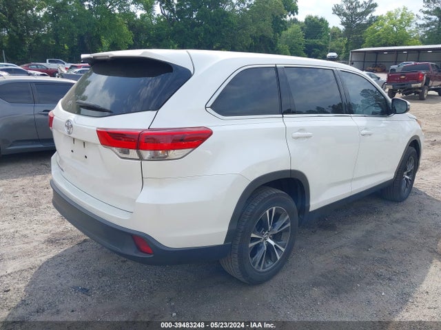 Toyota Highlander Le 2019 5TDZZRFHXKS360617 Image 4