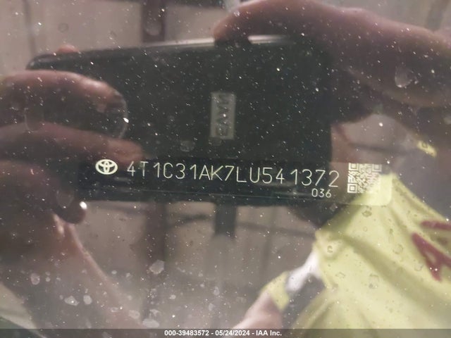 Toyota Camry Le Hybrid 2020 4T1C31AK7LU541372 Image 9