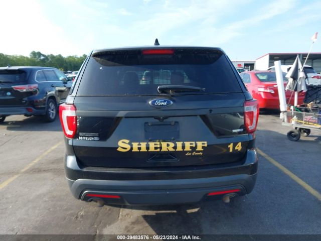 1FM5K8AR6HGE14457 Ford Utility Police Interceptor