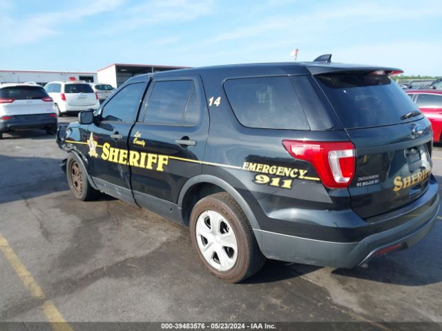 1FM5K8AR6HGE14457 Ford Utility Police Interceptor