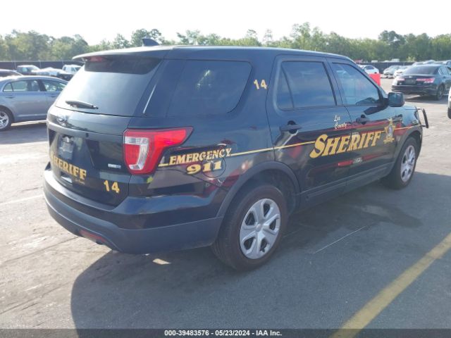 1FM5K8AR6HGE14457 Ford Utility Police Interceptor