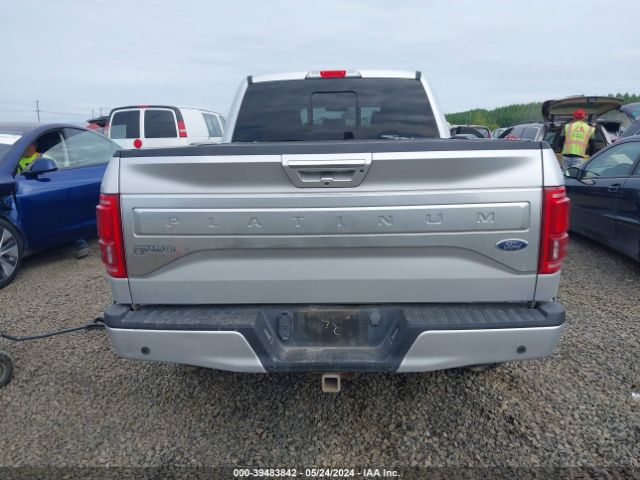 1FTFW1EG6FFB64458 Ford F-150 Platinum