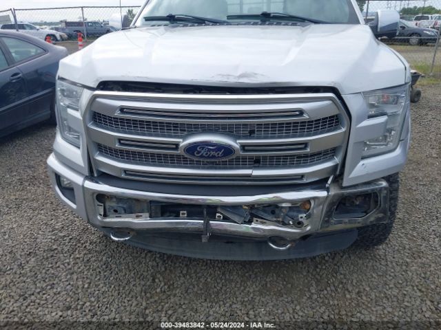 1FTFW1EG6FFB64458 Ford F-150 Platinum