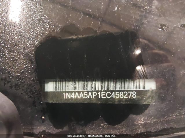 1N4AA5AP1EC458278 Nissan Maxima 3.5 S/3.5 Sv