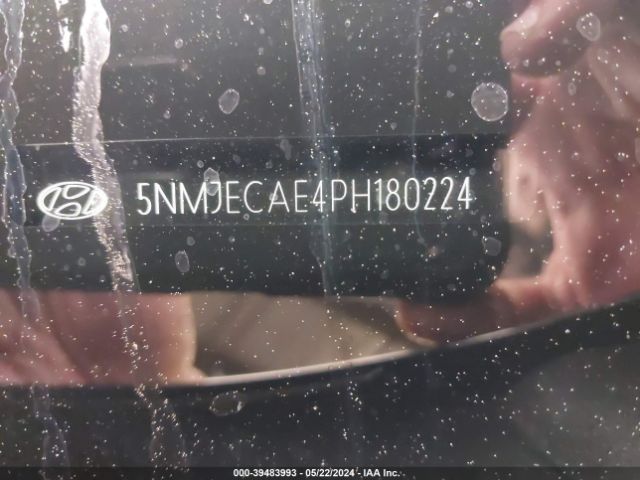 5NMJECAE4PH180224 Hyundai Tucson Limited