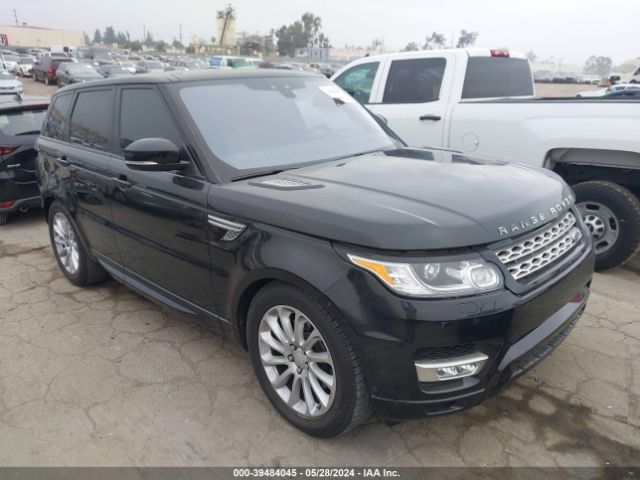 2017 Land Rover Range Rover Sport 3.0l V6 Turbocharged Diesel Hse Td6 მანქანა იყიდება აუქციონზე, vin: SALWR2FKXHA157859, აუქციონის ნომერი: 39484045